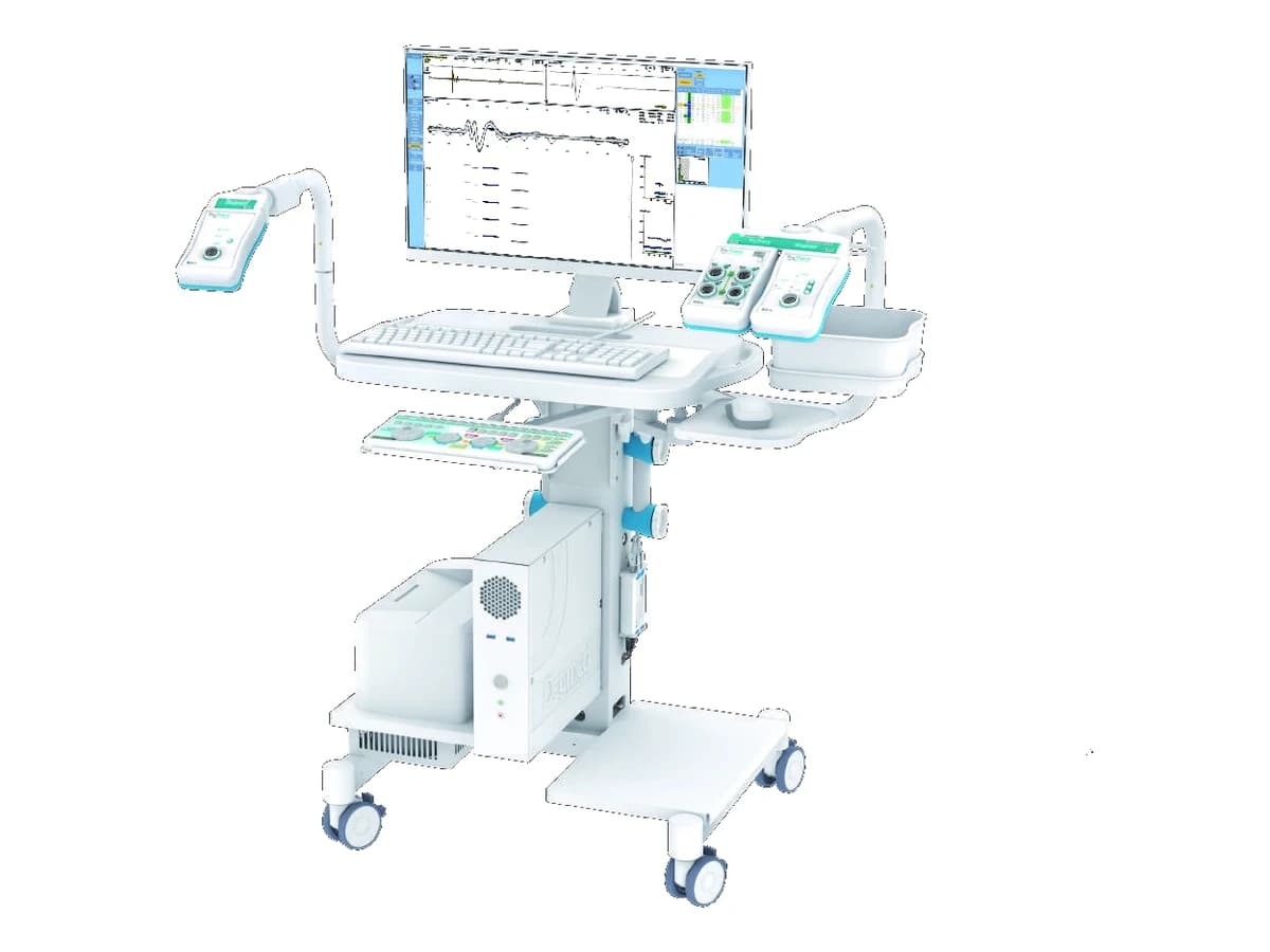 Système EMG TruTrace avec amplificateur et stimulateur pour études de conduction nerveuse
